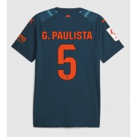 Valencia Gabriel Paulista #5 Vonkajší futbalový dres 2023-24 Krátky Rukáv